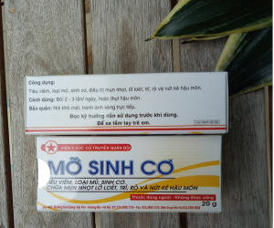 mỡ bôi trĩ , mỡ sinh cơ