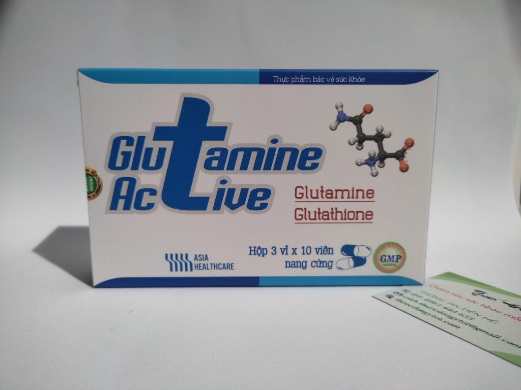 thuốc glutamine active giảm tác dụng phụ hóa trị, xạ trị