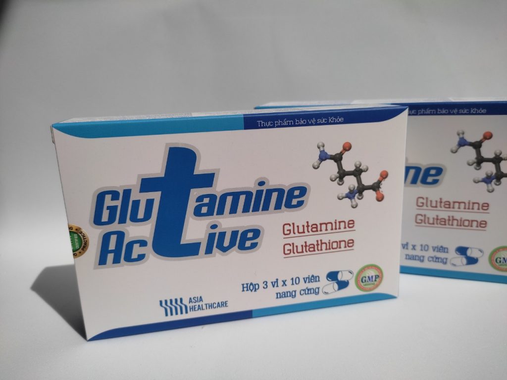 thuốc glutamine active thải độc detox cơ thể