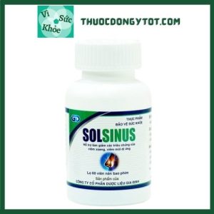 solsinus tác dụng gì